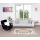 Contemporary Handmade Turkish Area Rug. 100% Wool, Natural Dyes, Modern Geometric Design Carpet