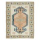 Contemporary Handmade Turkish Area Rug. 100% Wool, Natural Dyes, Modern Geometric Design Carpet