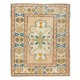 Handmade Turkish Geometric Patterned Area Rug for Office and Home Decor, 100% Wool