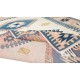 Hand-Knotted Rug from Turkey with Triple Medallion Design, 100% Wool