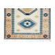 Vintage Hand-Knotted Wool Rug from Turkey with Triple Medallion Design