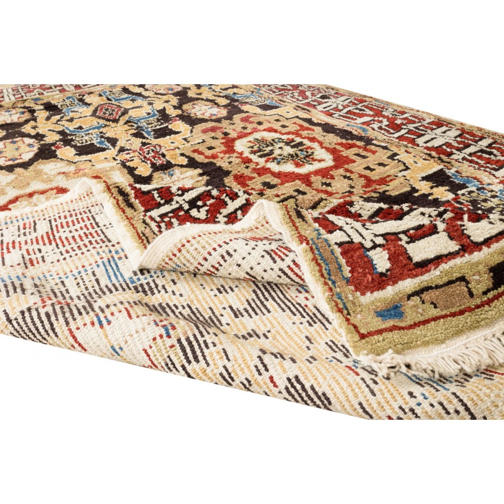 Turkish Yoruk Handmade Vintage Wool Area Rug