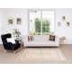 Hand Knotted Turkish Rug with Medallion Design, 100% Wool