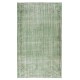 Handmade Central Anatolian Vintage Rug Over-Dyed in Light Green, Ideal for Modern Interiors Handmade Central Anatolian Vintage Rug Over-Dyed in Light Green, Ideal for Modern Interiors