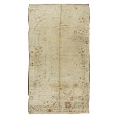 Room Size Turkish Oushak Area Rug, Vintage Hand Knotted Carpet for Home & Office Decor