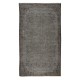 Vintage Rug Over-dyed in Gray for Contemporary Interiors, Handmade in Turkey