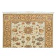 Hand Knotted Turkish Floral Rug, Authentic Carpet, 100% Wool