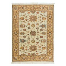 Hand Knotted Turkish Floral Rug, Authentic Carpet, 100% Wool