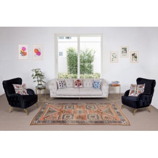 Antique Turkish Bergama Rug