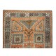 Antique Turkish Bergama Rug