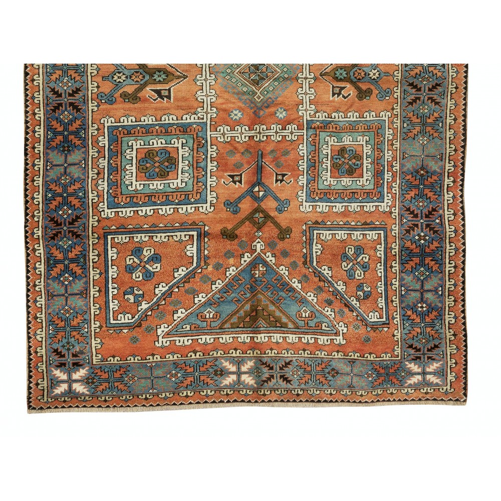 Antique Turkish Bergama Rug
