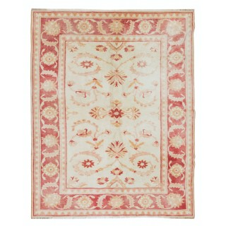 Handmade Vintage Floral Pattern Turkish Wool Area Rug, Ideal for Home and Office Decor