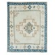 Handmade Vintage Turkish Rug with Geometric Design, Ideal for Home & Office Decor