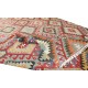 Multicolored Handmade Turkish Wool Kilim, One of a Kind Flat-Weave Rug, Floor Covering