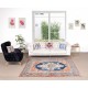 Hand-Made Turkish Rug, Geometric Pattern Carpet, 100% Wool
