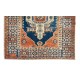 Hand-Made Turkish Rug, Geometric Pattern Carpet, 100% Wool