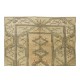 Hand Knotted Vintage Turkish Milas Rug, 100% Wool