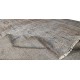 Gray Over-Dyed Rug for Modern Interiors, Vintage Hand-Knotted Turkish Floor Covering