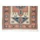 Vintage Central Anatolian Rug for Living Room Decor, Handmade Wool Geometric Pattern Carpet