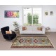 Colorful Vintage Handmade Turkish Wool Kilim rug, Flat-Weave Floor Covering Colorful Vintage Handmade Turkish Wool Kilim rug, Flat-Weave Floor Covering