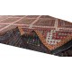 Vintage Turkish Jajim Kilim Rug, One of a Kind Hand-Woven Carpet Made of Wool