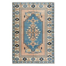 Home Decor Turkish Area Rug, Office Decor Handmade Geometric Pattern Carpet, 100% Wool