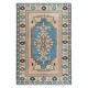 Home Decor Vintage Central Anatolian Rug, Office Decor Handmade Wool Geometric Pattern Carpet