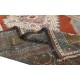 One of a Kind Turkish Village Rug, Circa 1960, Vintage Handmade Oriental Carpet