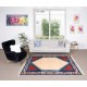 Contemporary Turkish Area Rug. 100% Wool, Natural Dyes, Modern Carpet