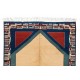 Contemporary Turkish Area Rug. 100% Wool, Natural Dyes, Modern Carpet