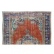 Central Anatolian Medallion Design Rug, Circa 1960, Vintage Handmade Carpet Central Anatolian Medallion Design Rug, Circa 1960, Vintage Handmade Carpet