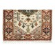 Vintage Hand Knotted Turkish Wool Area Rug, One-of-a-Kind Traditional Carpet