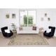 Handmade Turkish Kayseri Area Rug with Medallion Living Room Carpet, 100% Wool
