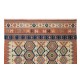 Vintage Turkish Kilim 'Flat-Weave', All Wool, Unique Handmade Rug