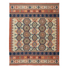 Vintage Turkish Kilim 'Flat-Weave', All Wool, Unique Handmade Rug