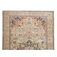Handmade Turkish Area Rug with Medallion Design, 100% Wool