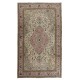 One of a Pair Handmade Turkish Kayseri Area Rug, Living Room Carpet, 100% Wool