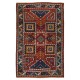 Vintage Handmade Canakkale Ayvacik Area Rug, North West Turkey, 100% Wool