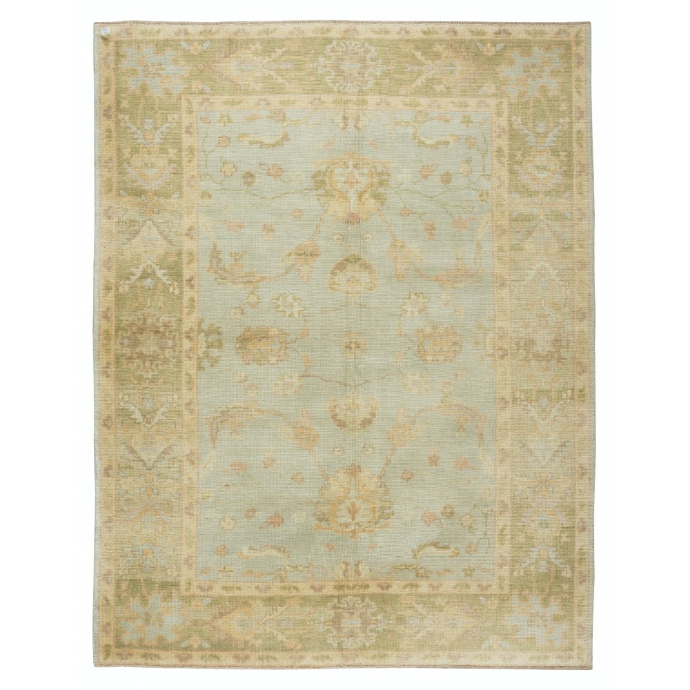 Vintage Handmade Turkish Area Rug for Home & Office Decor. 100% Wool