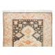 Handmade Anatolian Oushak Area Rug for Home & Office Decor, 100% Wool