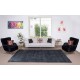 Black Over-Dyed Rug for Modern Home & Office Decor, Vintage Hand-Knotted Turkish Woolen Floor Covering Black Over-Dyed Rug for Modern Home & Office Decor, Vintage Hand-Knotted Turkish Woolen Floor Covering