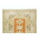 Handmade Turkish Milas Large Area Rug, Vintage Hand Knotted Carpet, 100% Wool