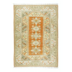 Handmade Turkish Milas Large Area Rug, Vintage Hand Knotted Carpet, 100% Wool