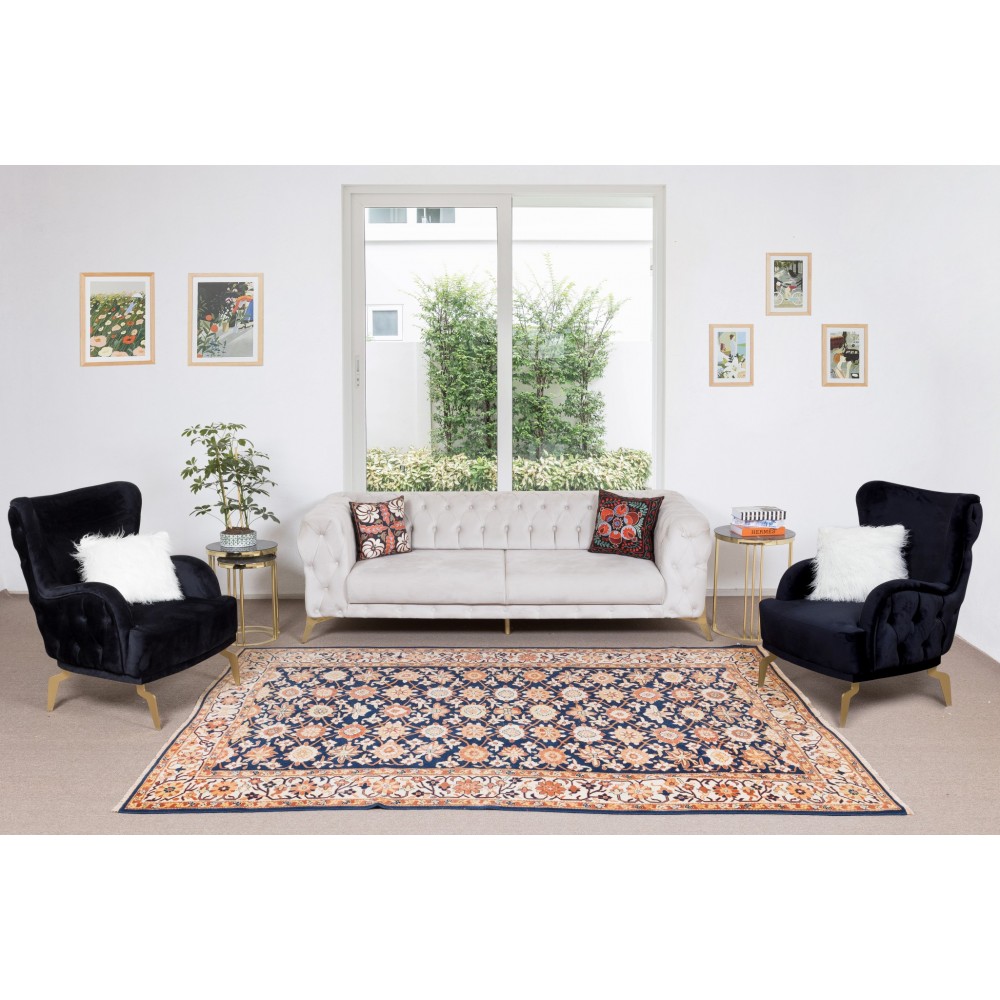 Handmade Turkish Rug, 100% Wool, Vintage Carpet