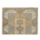 Handmade Turkish Milas Large Area Rug, Vintage Hand Knotted Carpet, 100% Wool