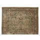 Fine Vintage Turkish Kysari - Kayseri Rug with Medallion Design. 100% Wool