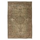Fine Vintage Turkish Kysari - Kayseri Rug with Medallion Design. 100% Wool
