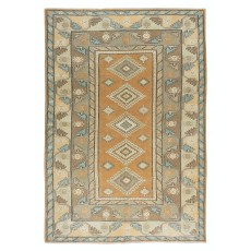 Modern Handmade Turkish Milas Area Rug, 100% Wool