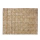 Floral Pattern Green Area Rug, Vintage Handmade Turkish Wool Area Rug