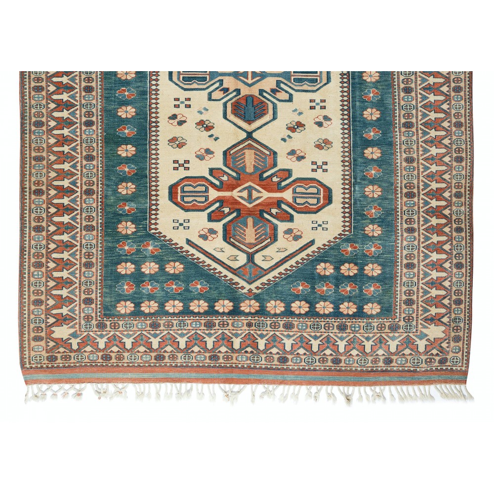 Handmade Contemporary Area Rug, Geometric Anatolian Carpet, 100% Wool